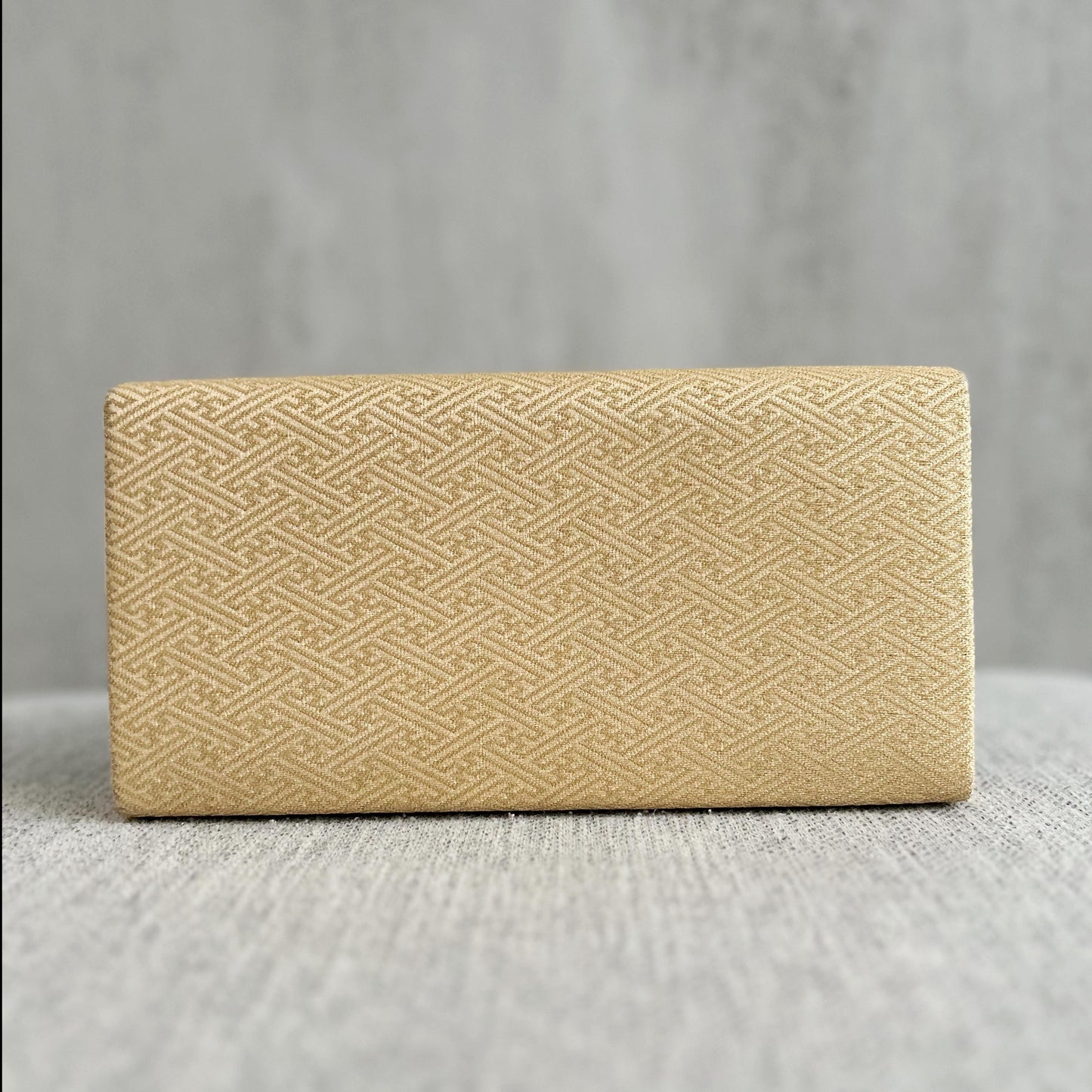 Gold and Dust Orange Brocade Beloved Japanese Clutch